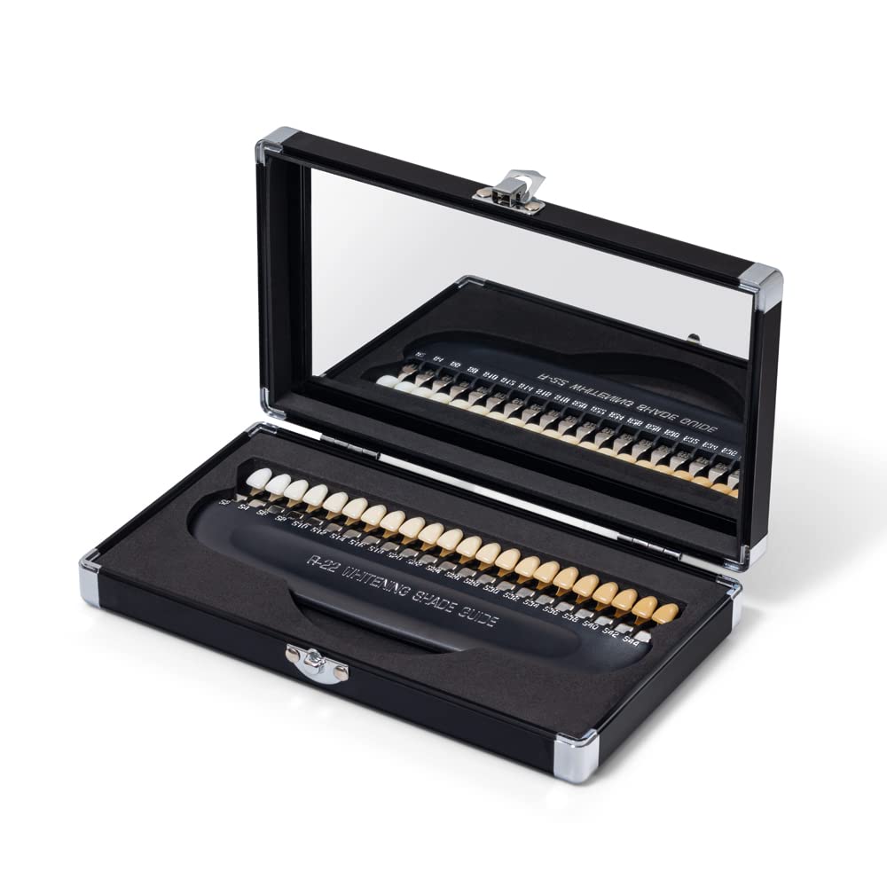 FUREIN SMILE kit enables reliable before-and-after shade comparisons during sessions.