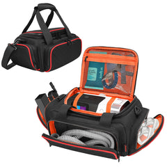 FURIMETY CPAP travel bag overview, compact and organized for trips.