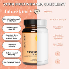 Future Kind universal label targets adults seeking balanced daily nutrition.