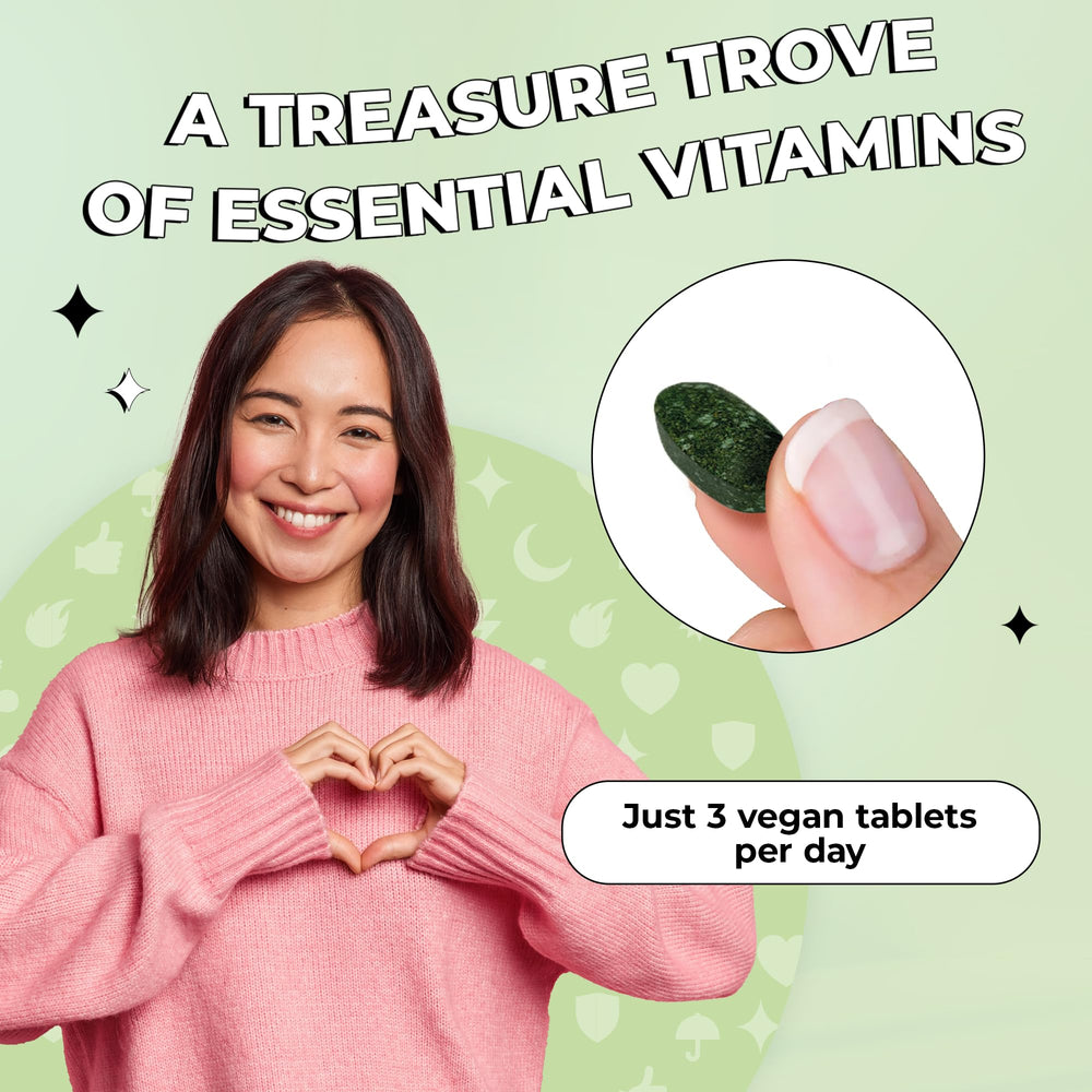 Future Kind Vegan Multivitamins Complete label close-up highlighting vegan ingredients.