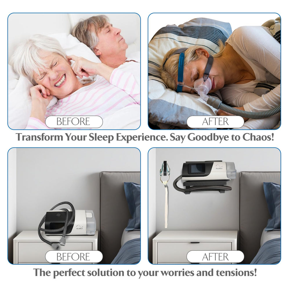 Fuwkeo AirSense 11 bedside shelf enhances compact sleep space.