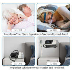 Fuwkeo AirSense 11 bedside shelf enhances compact sleep space.