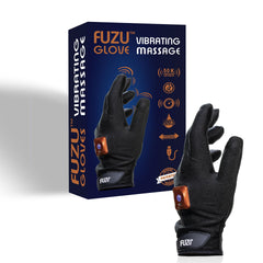 Fuzu vibrating massage glove is rechargeable via dual USB, delivering up to 60 minutes
