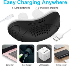 FXMFXM electric anti-snoring device rechargeable case keeps the device ready for travel