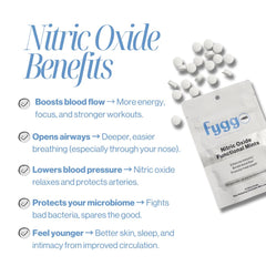 Travel-friendly pack with Fygg NOX mints fits bags and car compartments.