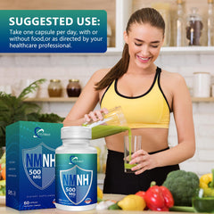 FYLFRKUY NMNH open cap with spoon for convenient daily serving
