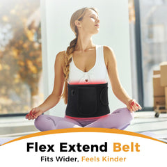 fyovuv red light therapy belt 10Hz pulsing mode adds rhythmic relaxation
