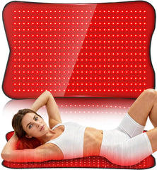 fyovuv red light therapy mat for full-body use supports relaxation sessions