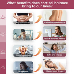Fzjjyana Cortisol Gummies label highlights natural ingredients and serving size.