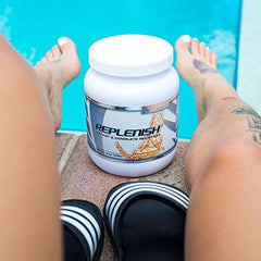 G6 Sports Replenish post-workout shake complements training