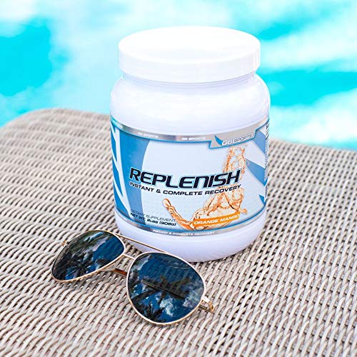 G6 Sports Replenish shake ready with water or milk