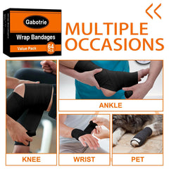 Gabotrie pet-safe bandage wrap suitable for small pets needing stabilization.