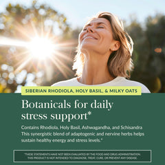 Gaia Herbs Adrenal Health milky oats extract close-up