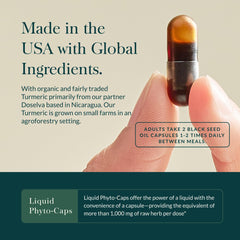 Gaia Herbs 30-serving bottle highlights convenient daily use and value
