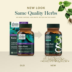 Capsules image representing Gaia Kava Root phyto-cap system.