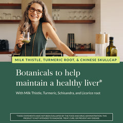 Gaia Herbs Turmeric Root image conveys warm golden botanical notes