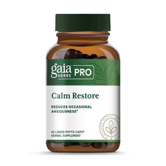 GAIA Herbs PRO Calm Restore bottle for daily calm support