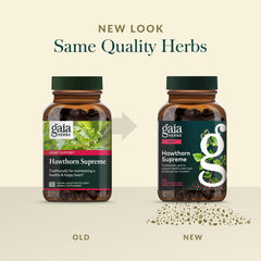 Gaia Herbs regenerative organic certification on packaging