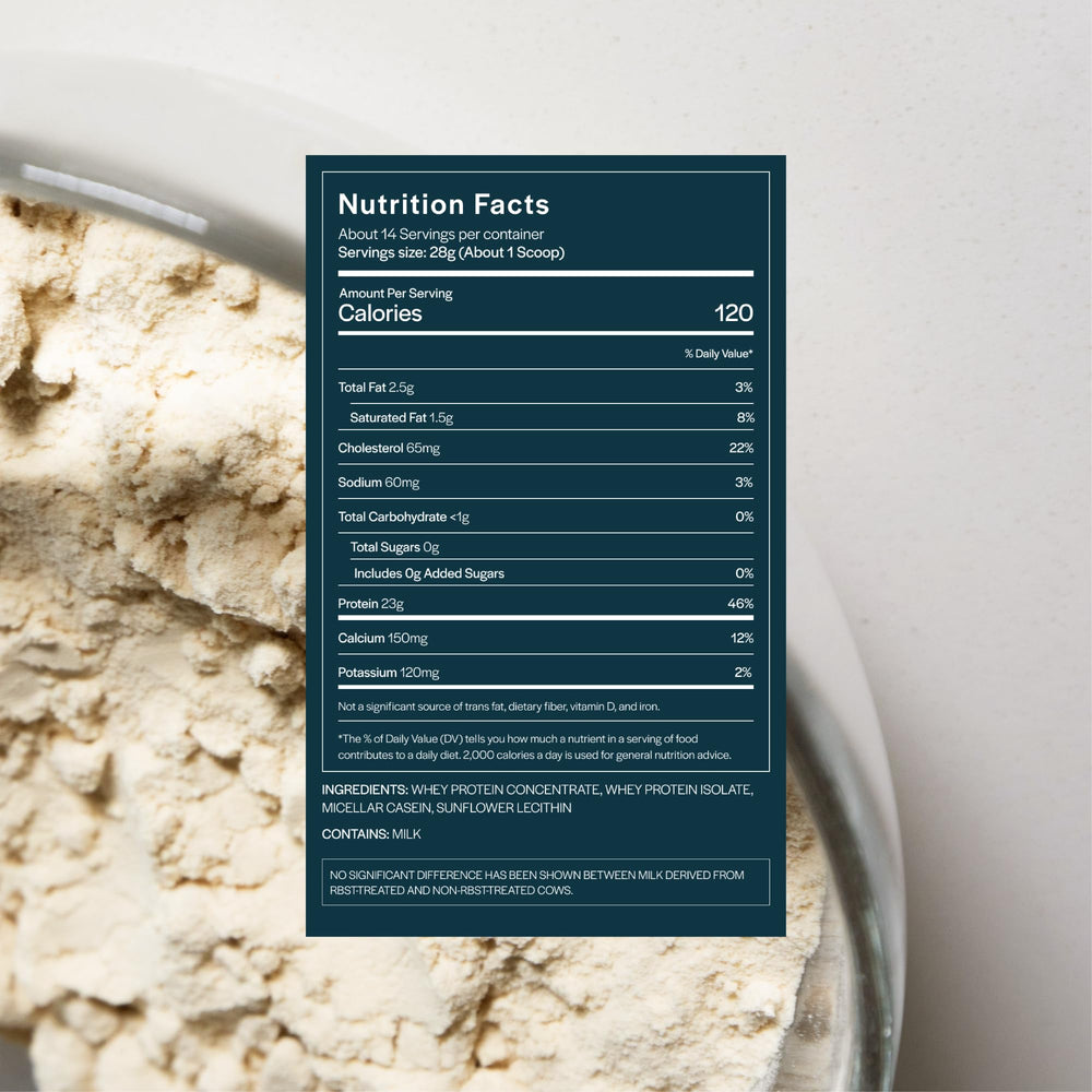 Gainful Everyday Whey scoop dispensing for consistent serving sizes