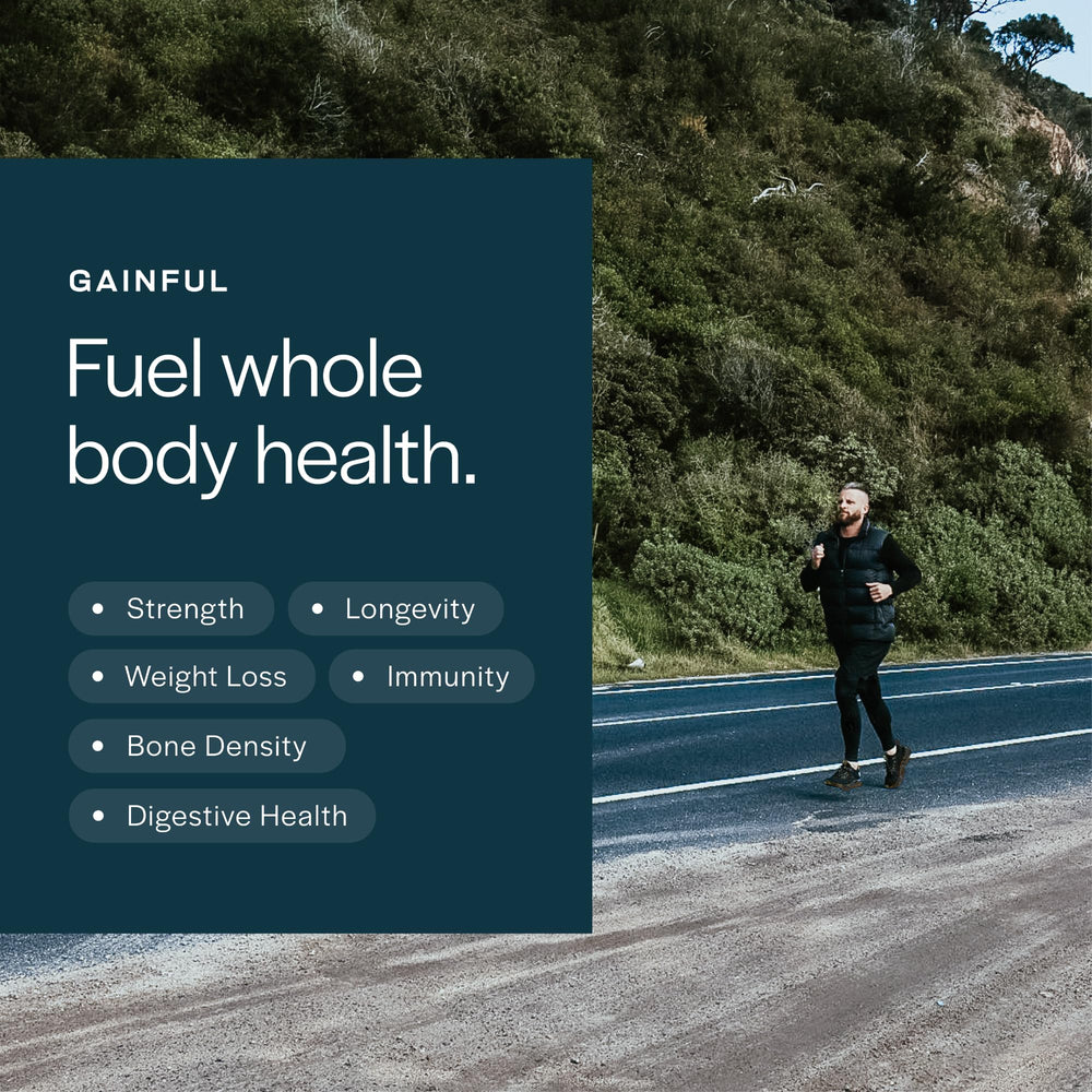 Gainful Everyday Whey smoothie idea with Flavor Packets