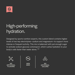 Gainful hydration packets open pack showing convenient on-the-go mix.