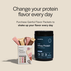 Gainful Lean Whey Protein with green tea extract for metabolism support