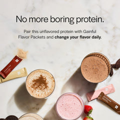 Gainful Performance Whey Protein Powder kitchen setup for daily protein routines