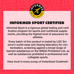 Gains in Bulk Instantized Creatine third-party tested for reliability