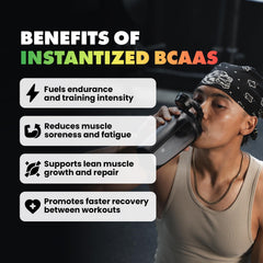 Gains in Bulk BCAAs plant-based sourcing highlights vegan ingredients for workouts