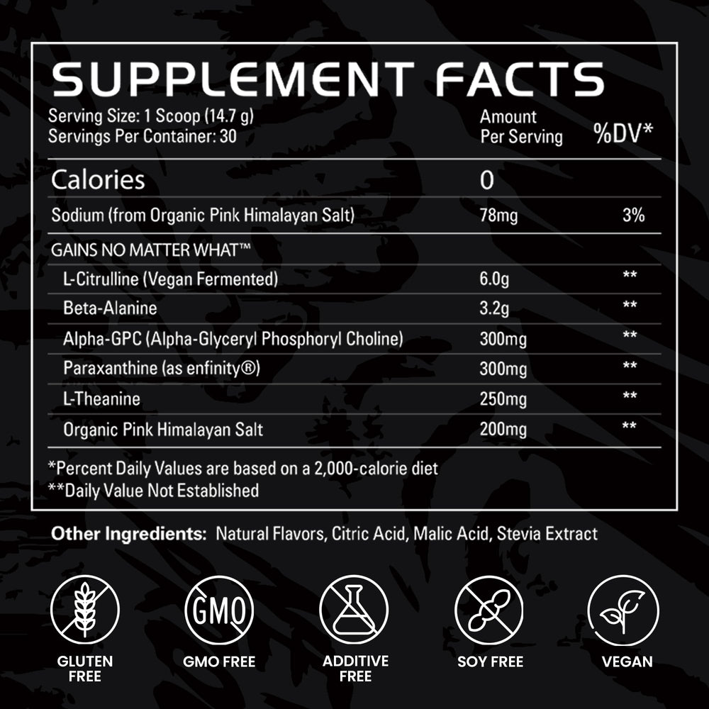 GAINS IN BULK No Matter What sour gummy flavor closeup.
