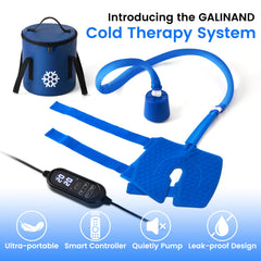 GALINAND detachable pump shown for quick setup and cleaning