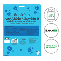 GAMAGO Capybara heating pad with lavender scent offers soothing aromatherapy while resting.