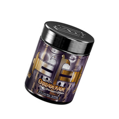 Gamer Supps GG Crusaderade mango tea dissolves easily for steady focus when mixed with water.