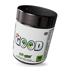Gamer Supps GG Energy keto-friendly serving scoop close-up highlights low-calorie, sugar-free energy.