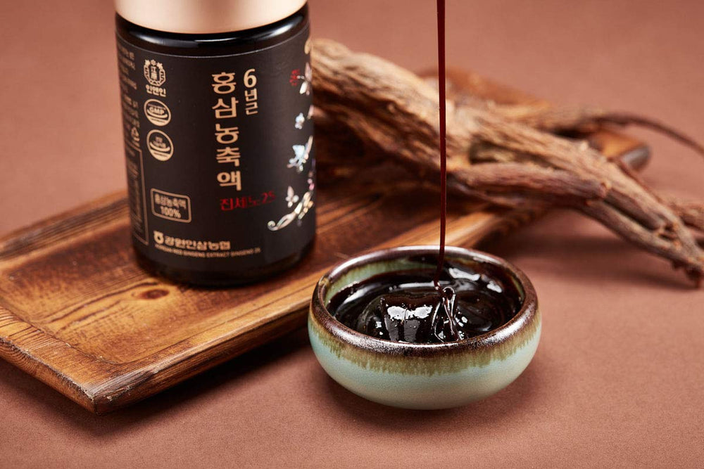 Gangwoninsam measuring spoon shows a precise 1 g dose.