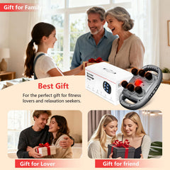 Gaolerbee massage gun packaged as a gift for fitness lovers.