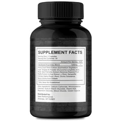 Garaherb Pro capsules close-up label highlighting natural formula