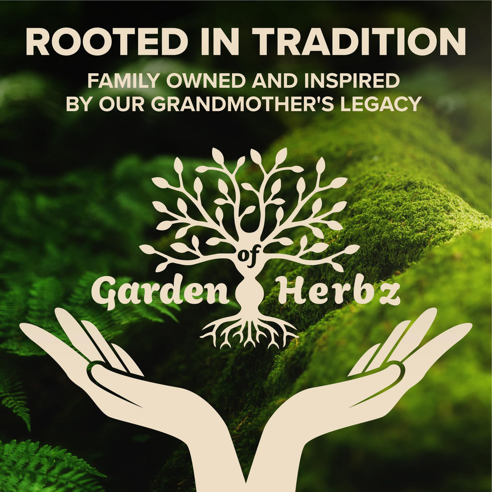 Garden of Herbz ashwagandha-root-closeup reveals pure, earthy sourcing.