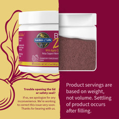 Garden of Life BEETS Detox organic antioxidant blend with lemon and tart cherry