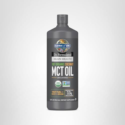 Garden of Life MCT oil hexane-free label communicates purity