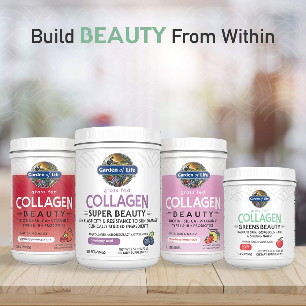 Garden of Life Collagen Greens powder dissolves easily in drinks.
