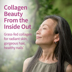 Garden of Life collagen powder dissolving in water for quick, smooth shakes.