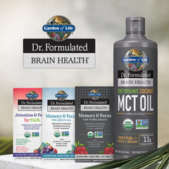 Garden of Life organic gluten-free dairy-free soy-free certification on packaging.