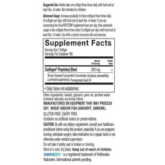 Garden of Life fucoThin packaging highlighting pomegranate oil content.