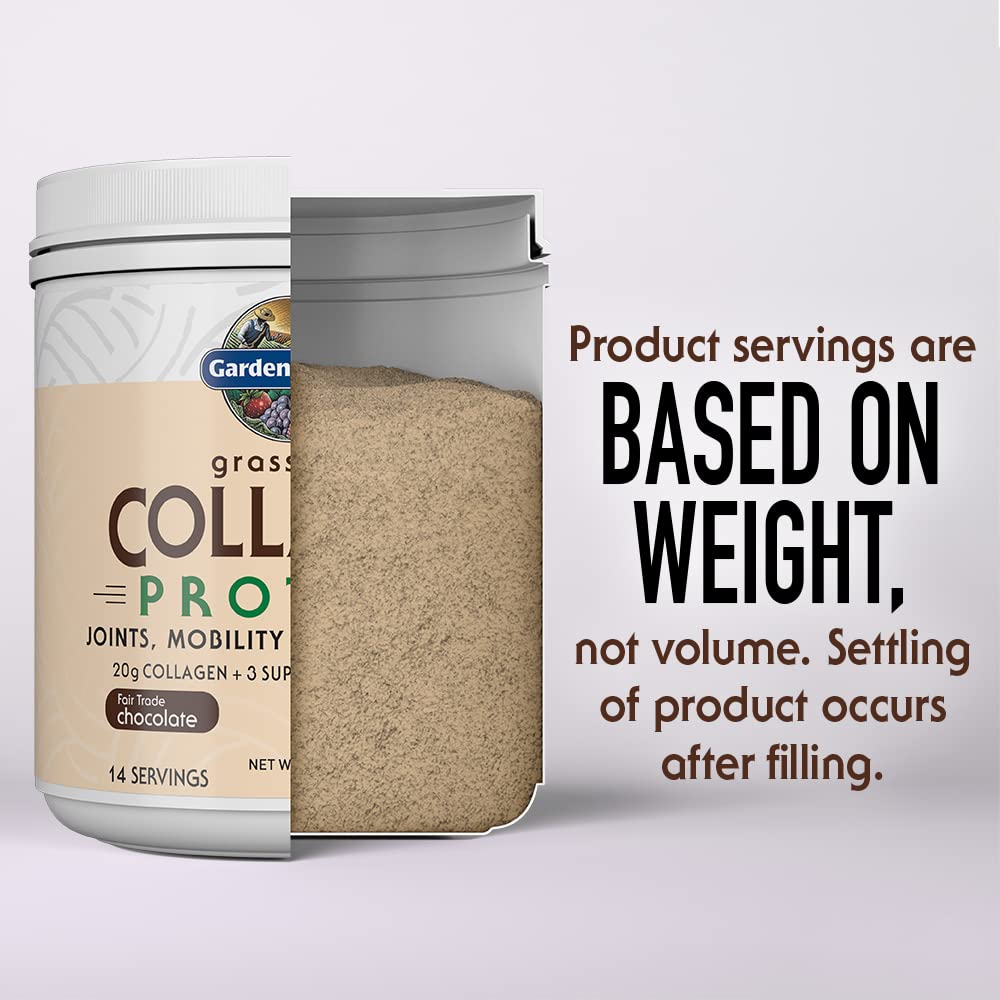 Baking bowl with Garden of Life Collagen Chocolate added to batter for protein-rich treats.