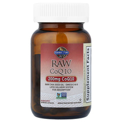 Garden of Life omega 3-6-9 capsules in bottle for daily wellness