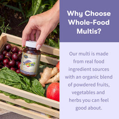 Garden of Life Organics Prenatal Multi organic certification badge visible