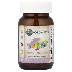 Garden of Life Organics Prenatal vegan D3 from lichen illustration.