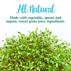 Garden of Life Perfect Food no artificial dyes or flavors emphasizes a clean label