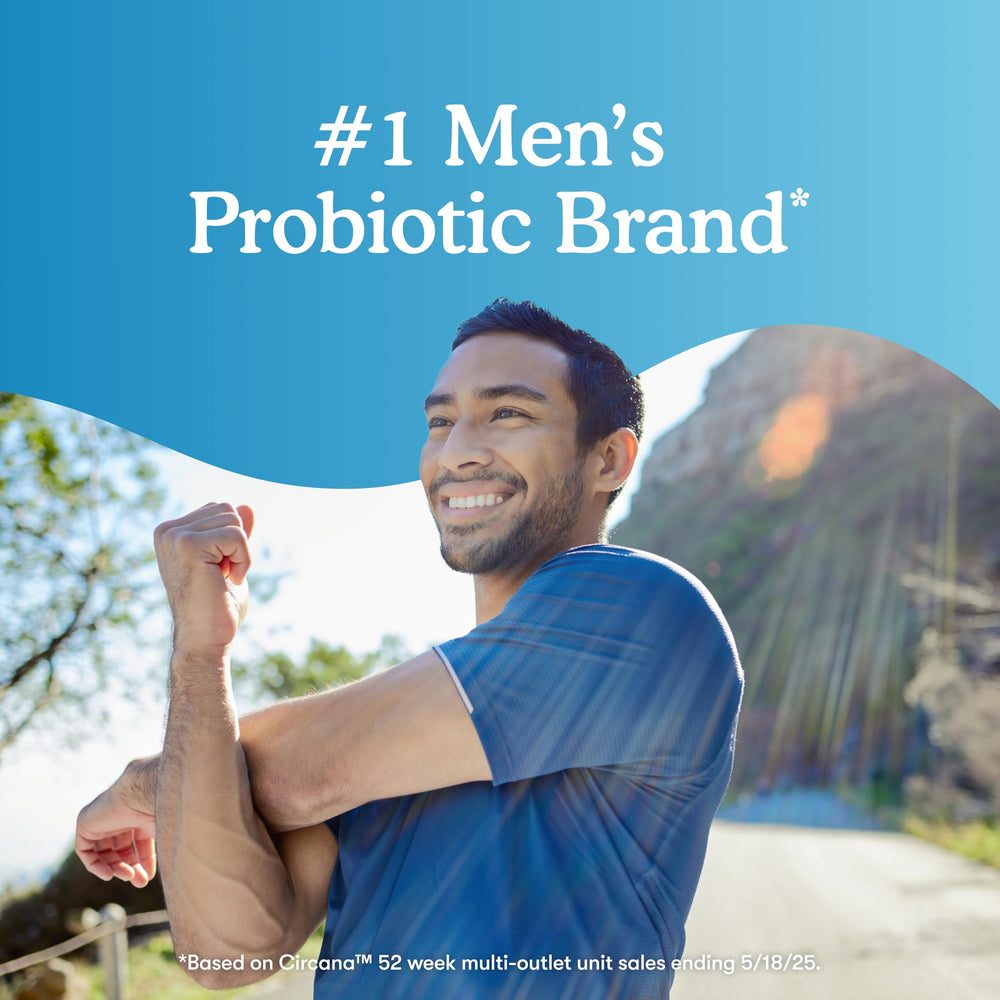 Garden of Life ProstatePlus label closeup highlighting 50B CFU and 15 probiotics.